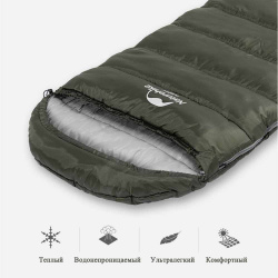 Спальный мешок NATUREHIKE U350S -17/-3 Олива Спальный мешок NATUREHIKE U350S -17/-3 Олива