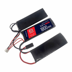 Аккумулятор 11.1В 1800мАч 3-разд LiPo BlueMAX 30С мини-разъем / 104*34*7