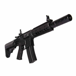Автомат CYMA CM090 M4 с глушителем, металл