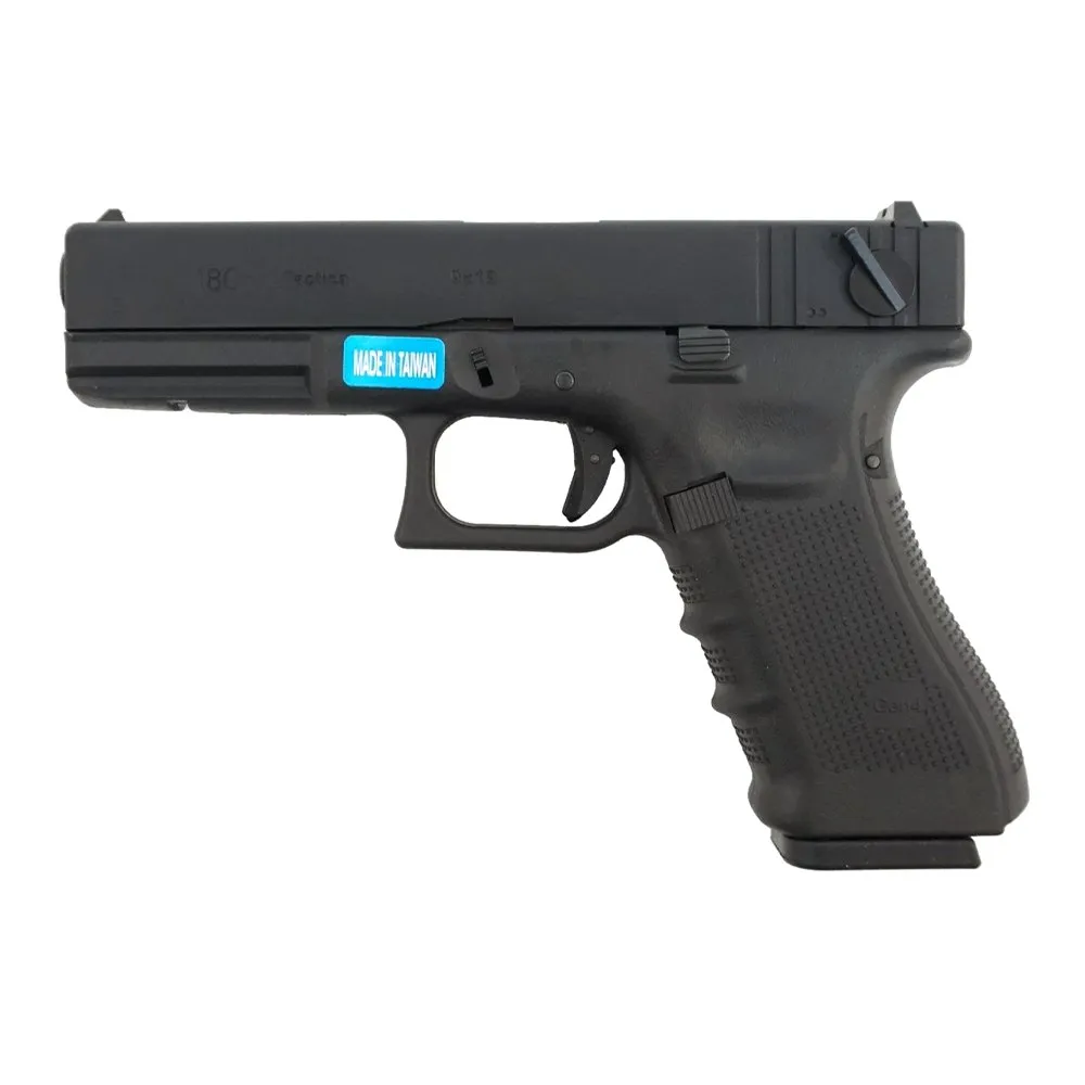 Пистолет газовый WE Glock 18C Gen.4, авто