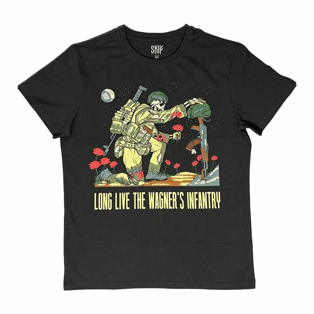 Футболка SKIF Armor Да здравствует пехота Вагнера! Футболка SKIF Armor Да здравствует пехота Вагнера!