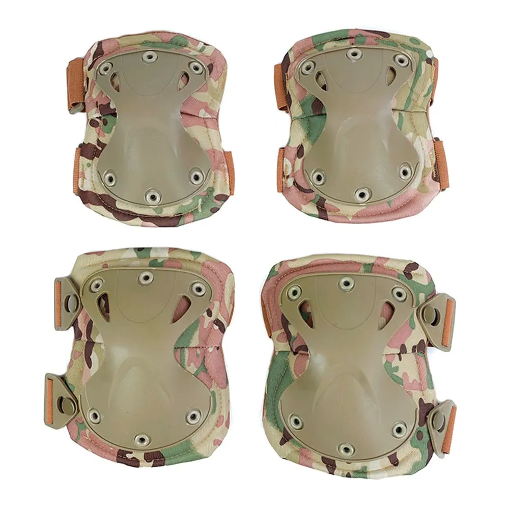 Наколенники + налокотники X-образные EmersonGear Tactical Takpad