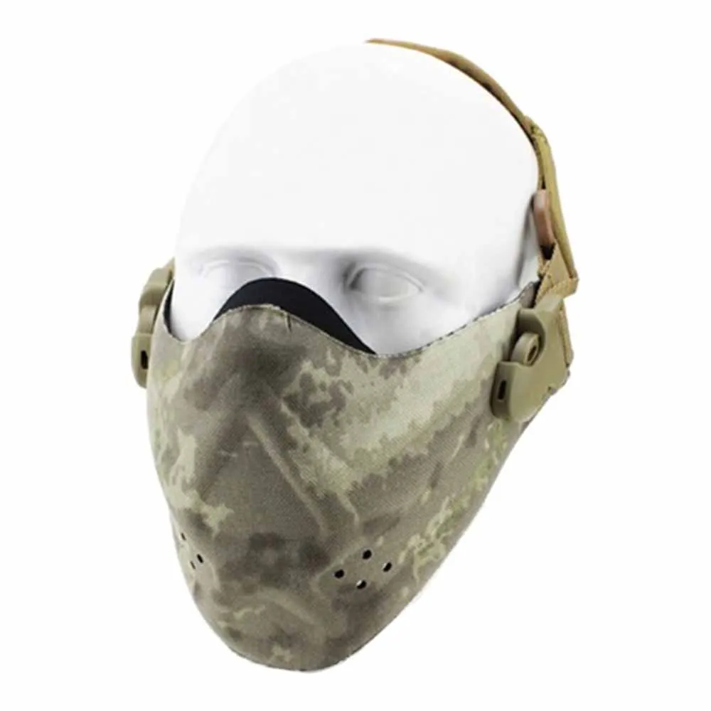 Маска на нижнюю часть лица Tactical Military Т-ФГ Маска на нижнюю часть лица Tactical Military Т-ФГ
