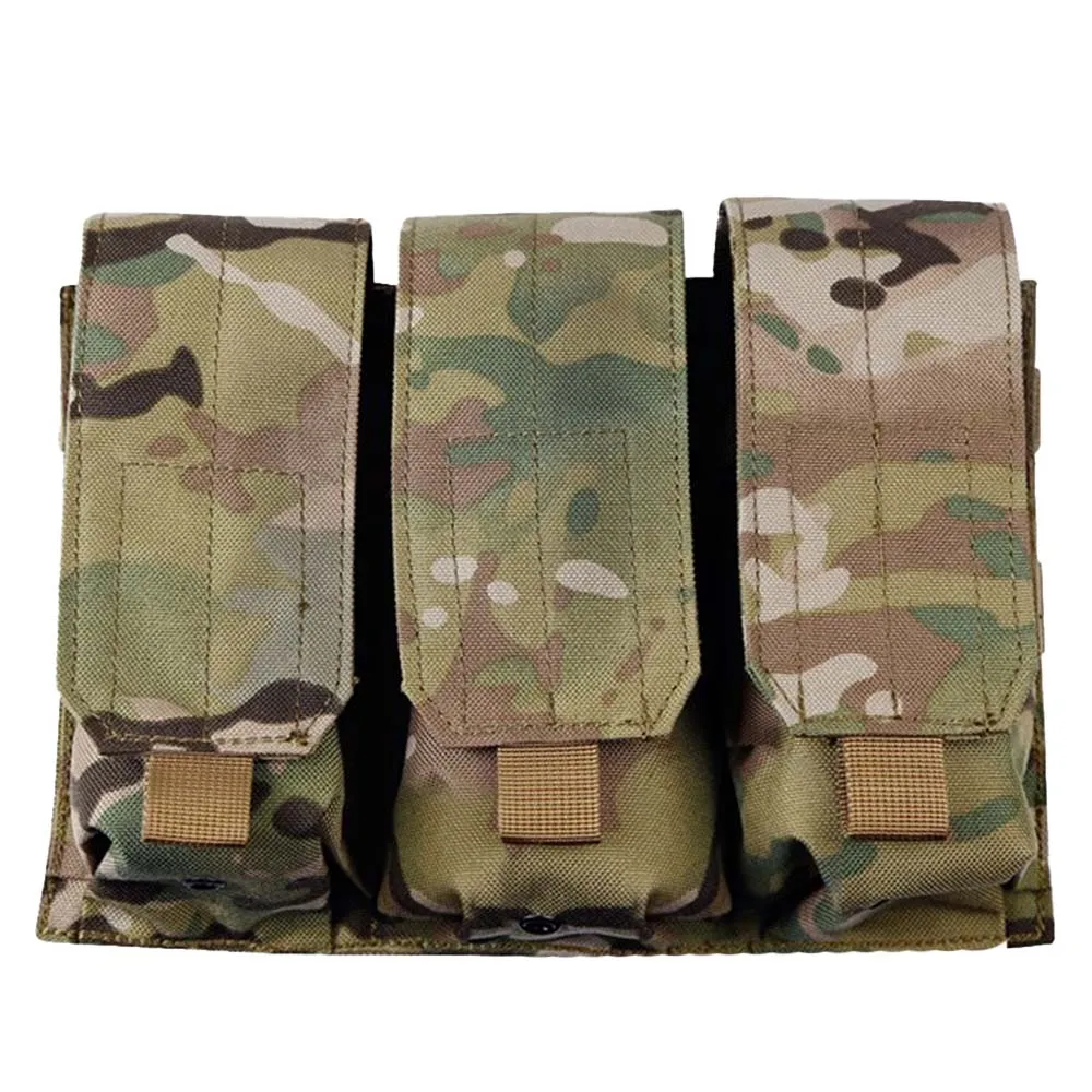 Подсумок для магазинов АК WOSPORT Triple Storage Bag, закрытый, тройной Подсумок для магазинов АК WOSPORT Triple Storage Bag, закрытый, тройной