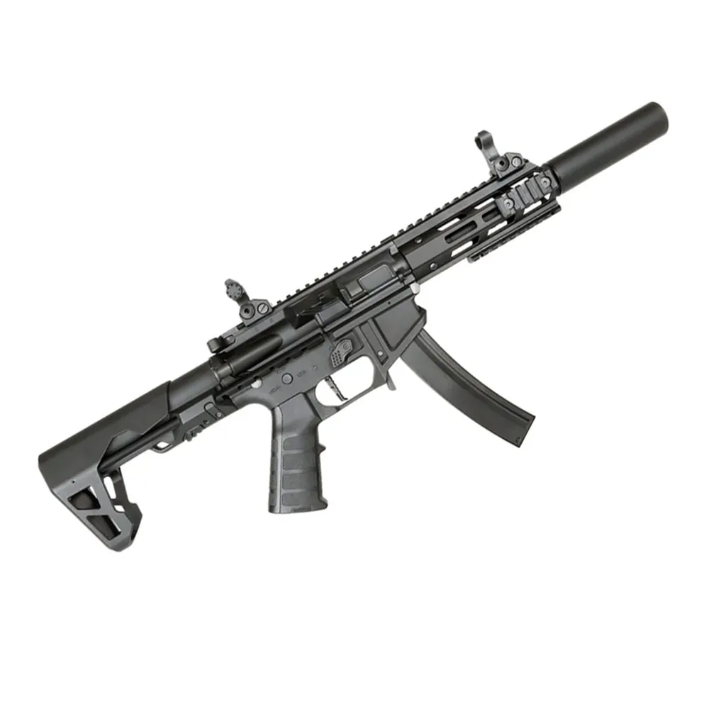 Пистолет-пулемет King Arms PDW 9mm SBR SD