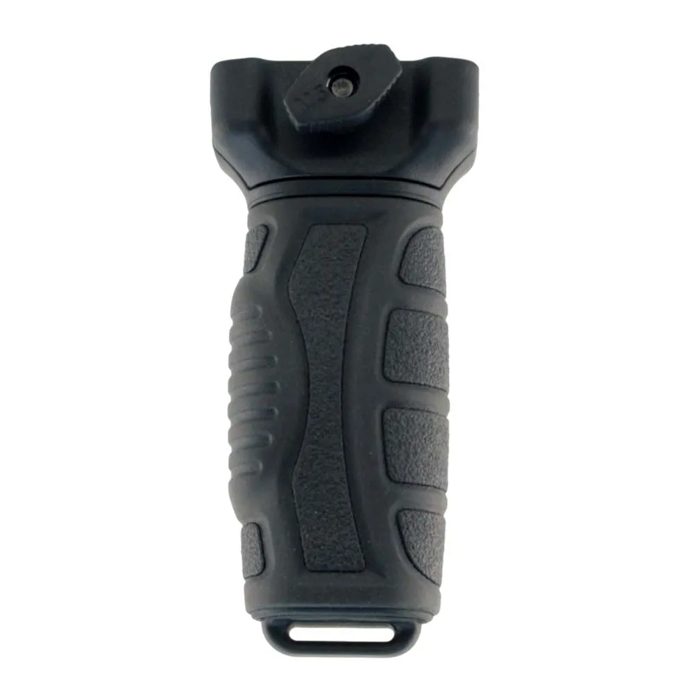 Ручка переноса огня DLG Tactical быстросъемная, прорезин. черный