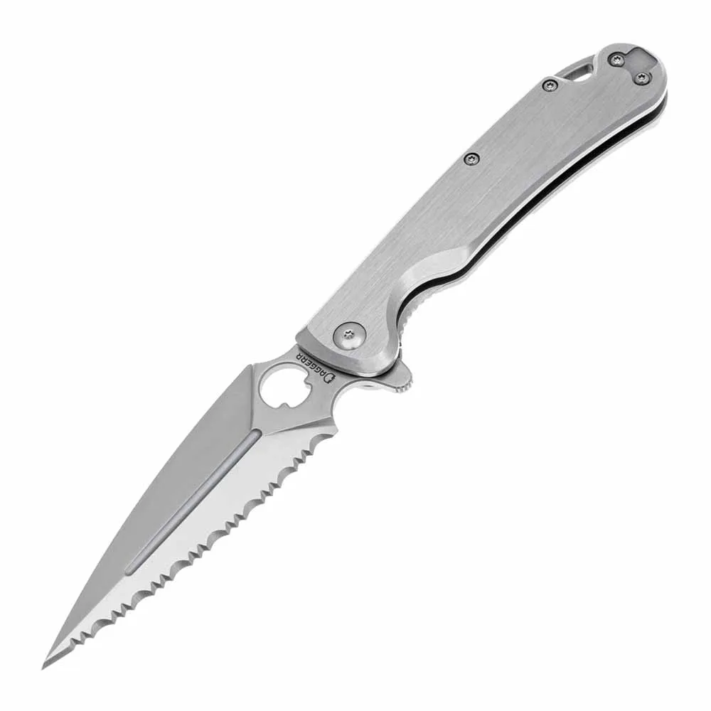Нож Daggerr Arrow, frame lock, full serrated