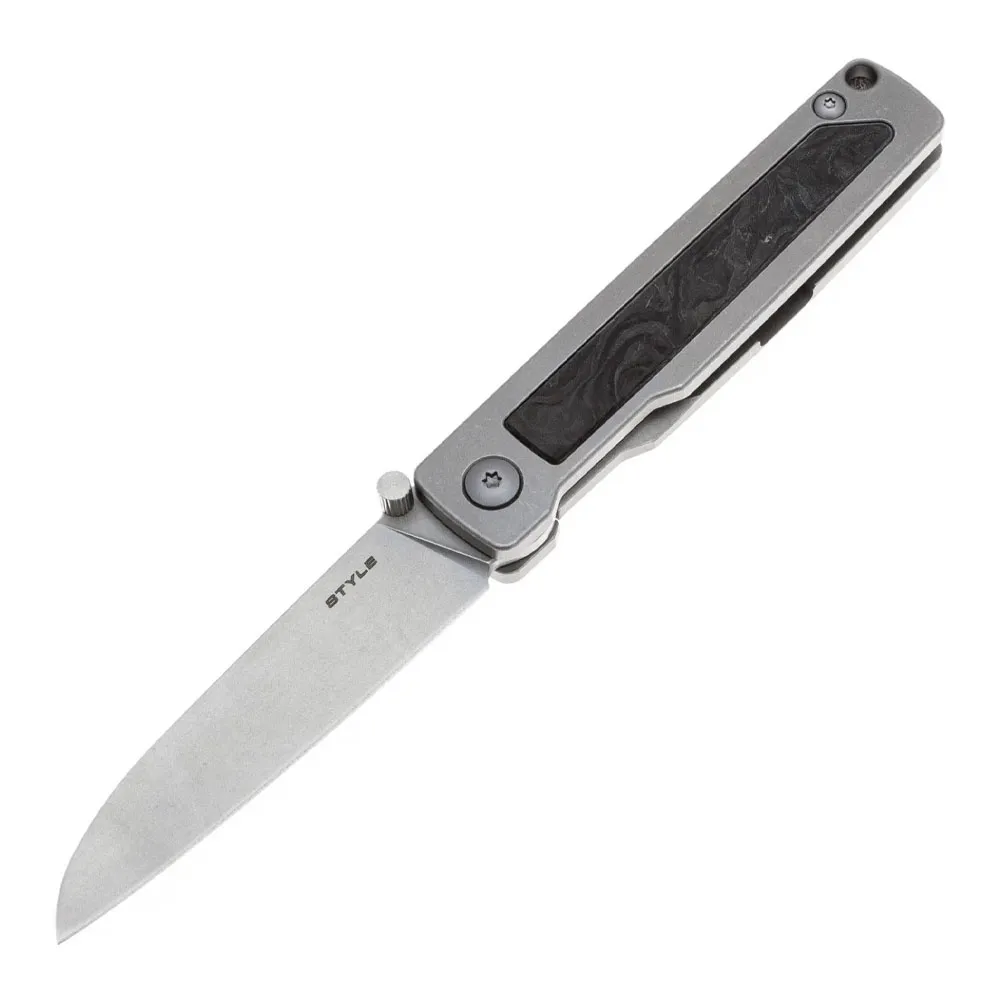 Нож Mr.Blade Style N690 SW, Ti, серый Нож Mr.Blade Style N690 SW, Ti, серый