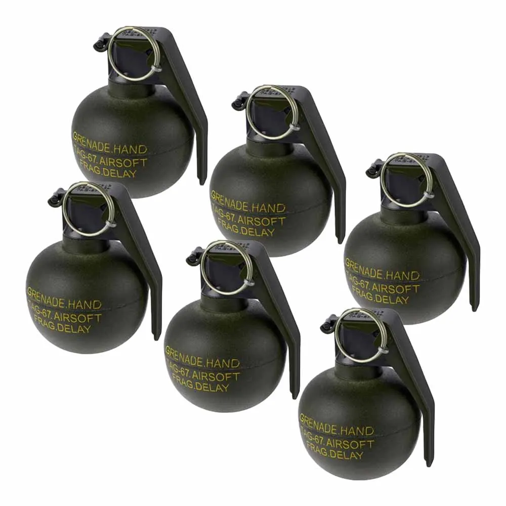Граната страйкбольная TAG-67 / упаковка 6шт