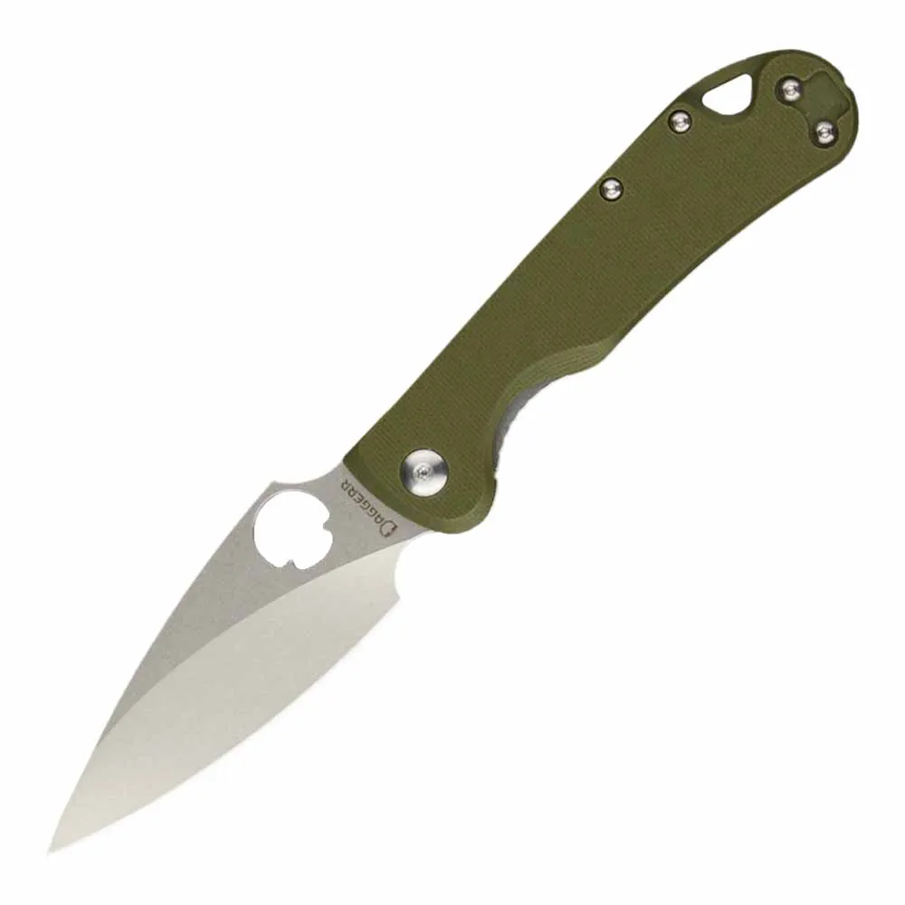 Нож Daggerr Sting Mini, Olive, SW D2  Нож Daggerr Sting Mini, Olive, SW D2