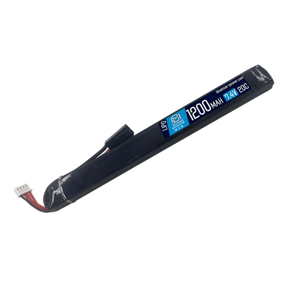 Аккумулятор 11.1В 1200мАч АК-тип LiPo 20С BlueMax / 185x17x17