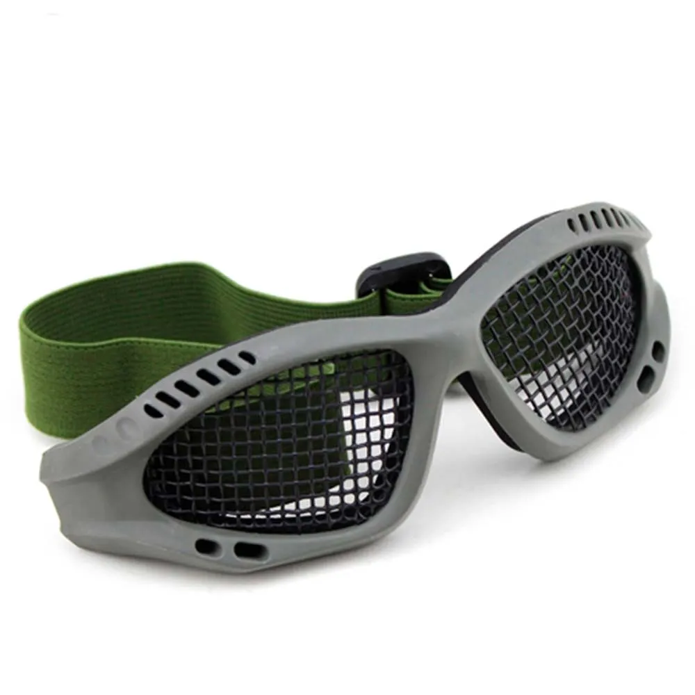 Очки WOSPORT Tactical Goggle со стальной сеткой