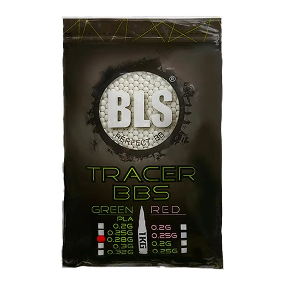 Шары трассерные BLS 0.28, зелёный, 3500 шт, 1 кг